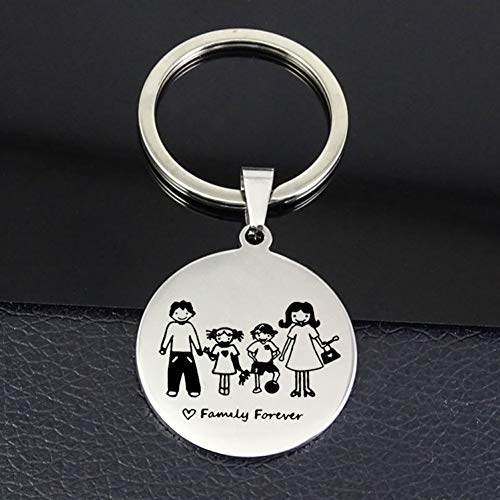 Preisvergleich Produktbild GMTEXTILES Schlüsselanhänger, Scheibenanhänger, Schlüsselringe, Schmuck-Souvenirs, Geschenke für Männer und Frauen