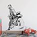 Moto Scooter Car Beauty Girl Wall Sticker Auto Moto Donna Adesivo Vinile Murale altro colore 56x41cm
