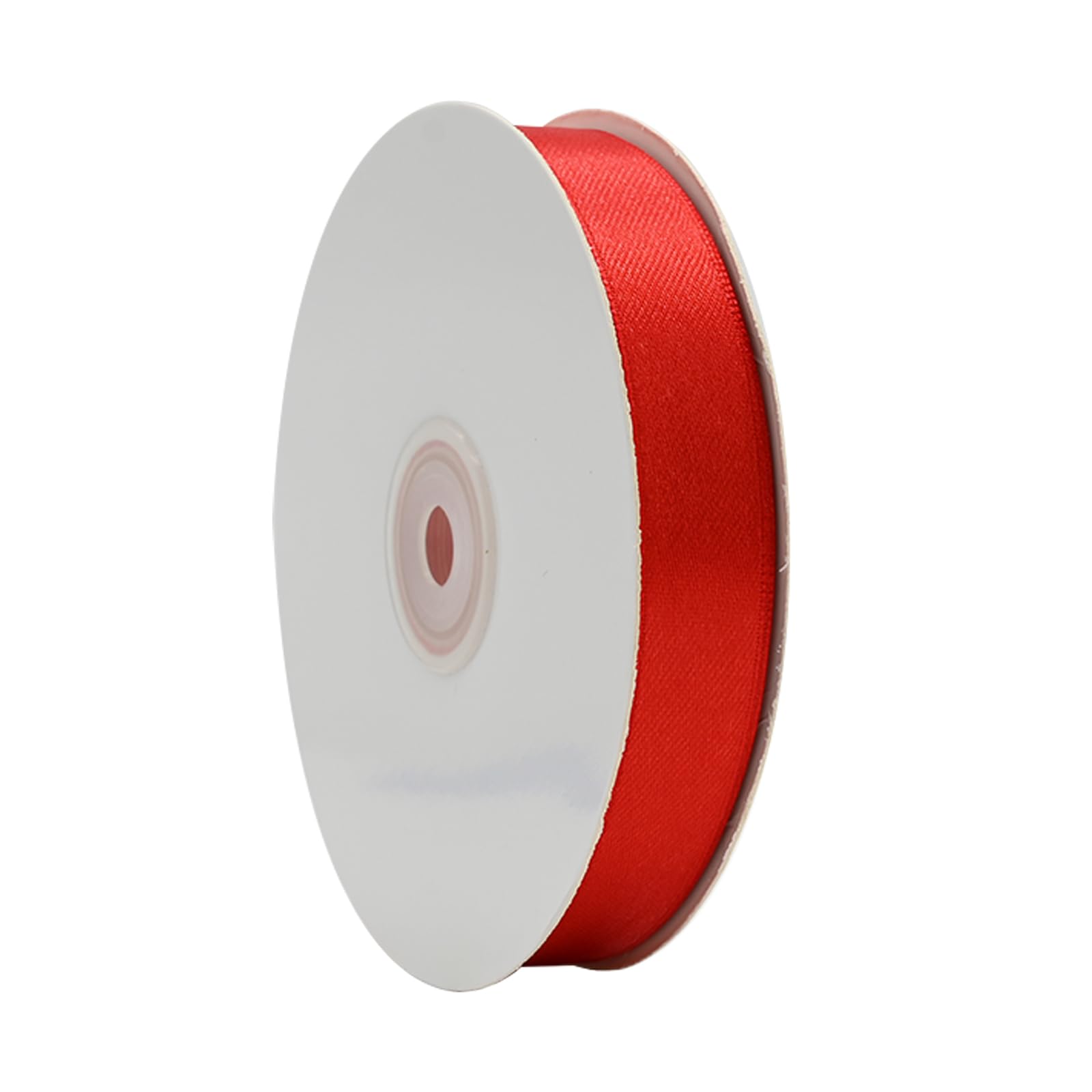 Snapklik.com : Double Face Red Satin Ribbon 5/8 Inch X 50 Yards ...