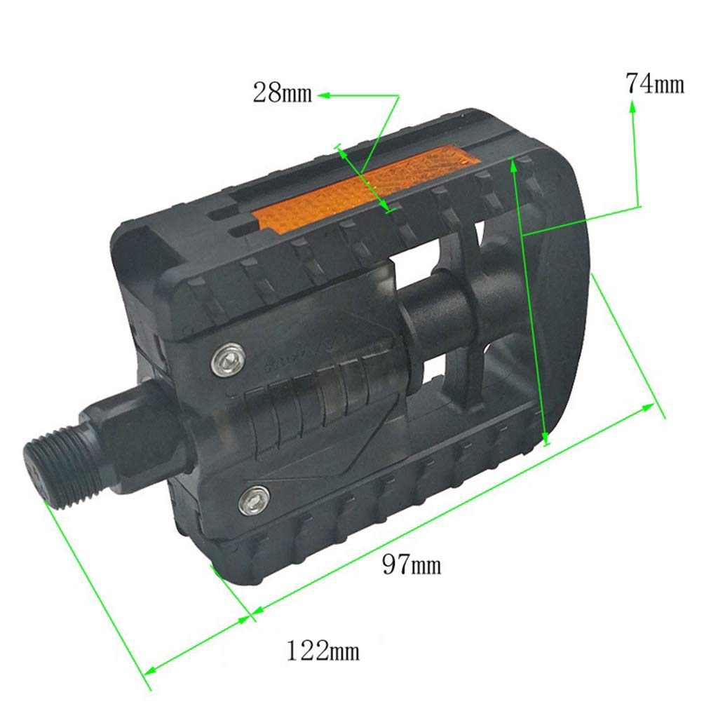 Anti-Rutsch-Faltpedale für Folder City Urban Bike Fahrrad Flat Pedal 9/16 Zoll