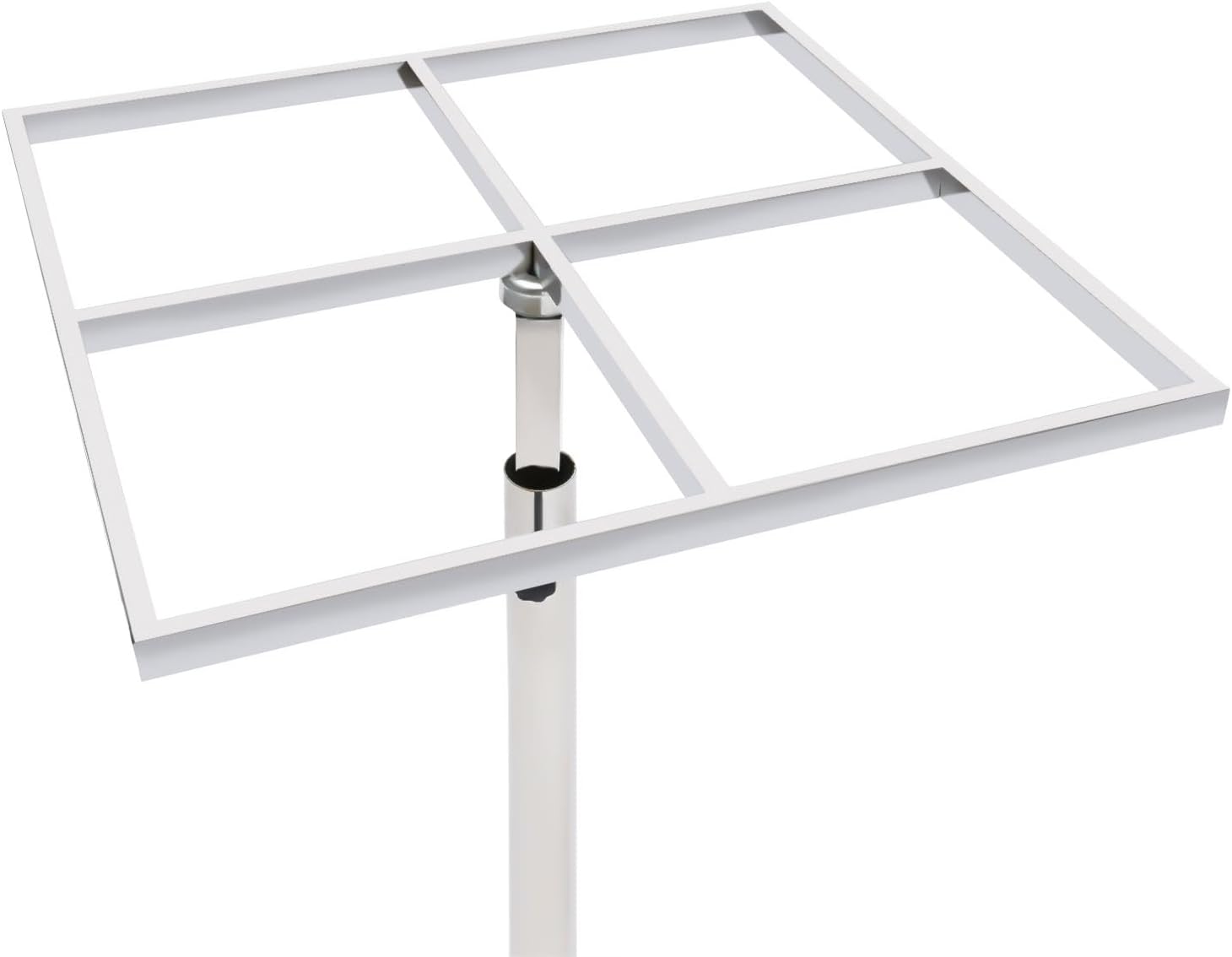 360° Rotating Paint Rack, Stainless Steel Spray Paint Stand with Knob, Door Painting Stands 19.69-35.43inch Height Adjustable with Single-Row Double Ball, Load Capacity 25 Kg/55.11 Lbs