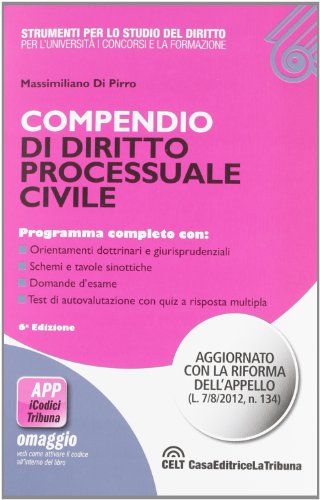 Compendio di diritto processuale civile Compendio di diritto processuale civile