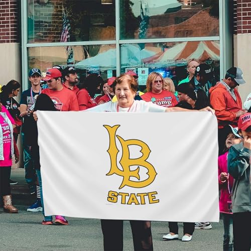 Long Beach State University Banner Breeze Flag Outdoor Flags Home Flag Garden Flag 3 'X 5' Ft