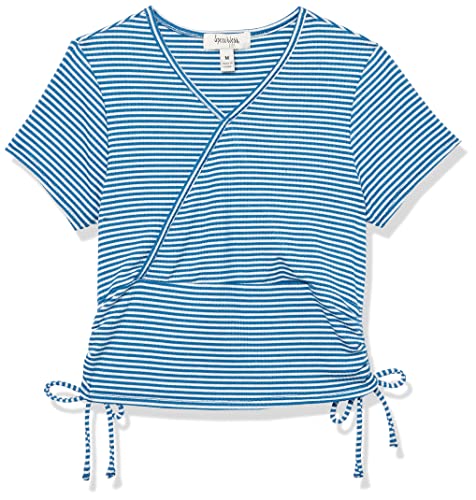 Image of Speechless Girls' Faux Wrap Short Sleeve Tee