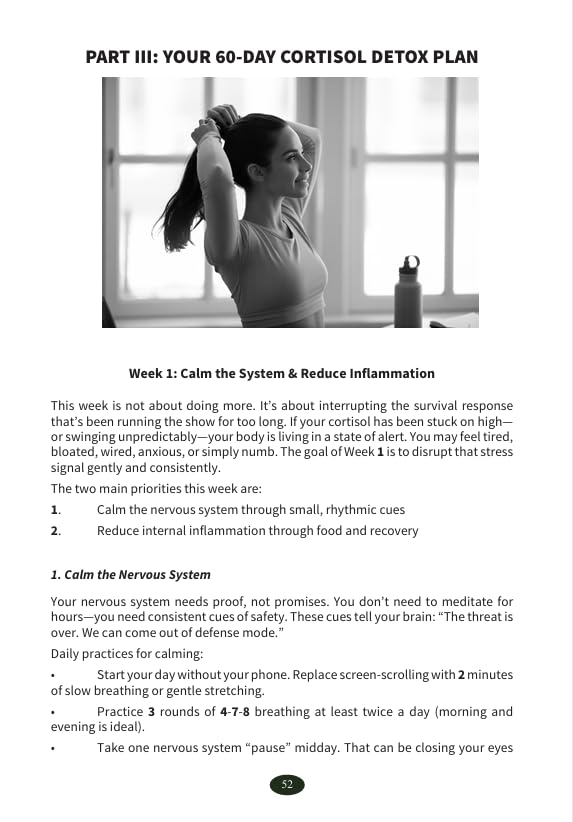 Cortisol Detox Diet for Women: Balance Hormones, Burn Belly Fat & Beat Stress Naturally - Image 7