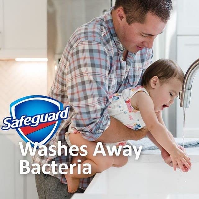 4 pack Safeguard Liquid Hand Soap, Micellar Deep Cleansing, Fresh Clean Scent (40 oz.), 40 Fl Oz (Pack of 4)