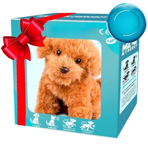 MEIION festberg RealPuppy - lebensechter Roboterwelpe Realistischer...