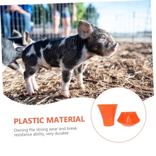Mangeoire à compartiments porcelets auge alimentation petits cochons - 3