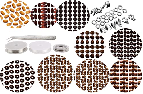 Image of DIY Crafts 500x Pcs Kit, Jewellery Making Kit, Jewelry Ribbon Making Kit Splendid Chosen Beads Findings Charms Tool Bracelets Rings Earrings Necklac(500x Pcs Kit, Jewellery Making Kit)