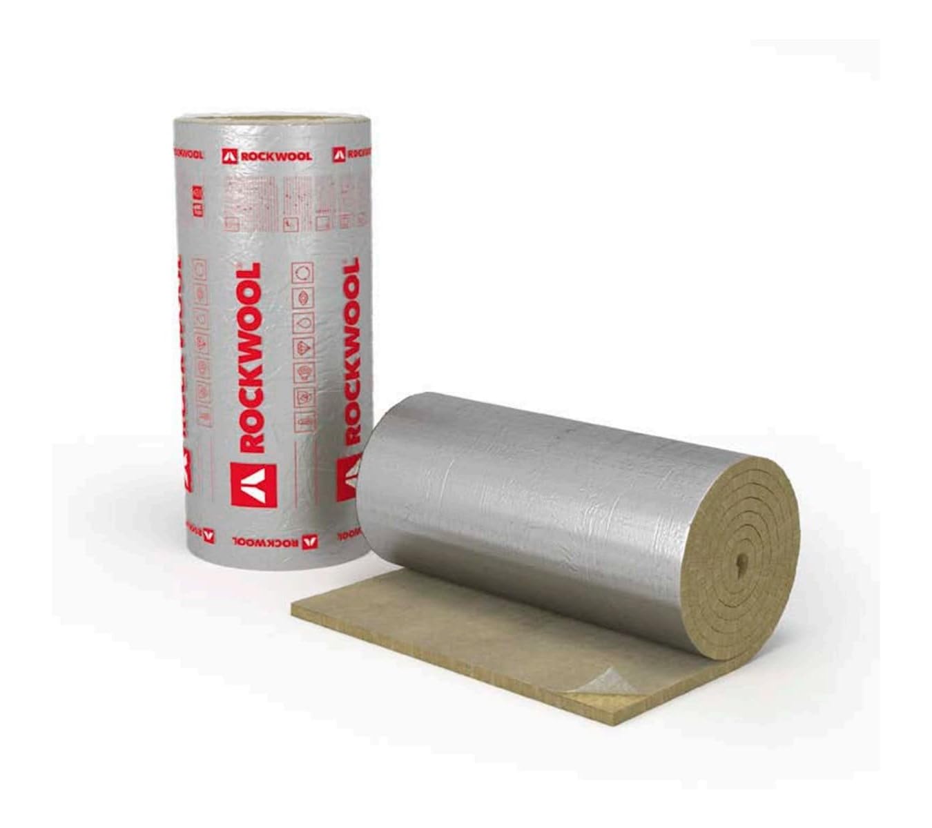 Rockwool KLIMAFIX - Lamelle autoadesive 30 mm - 8 m x 1 m