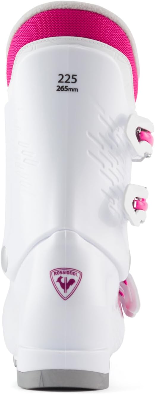 Rossignol Comp J4 - Kids Ski Boots for Downhill Skiing - White