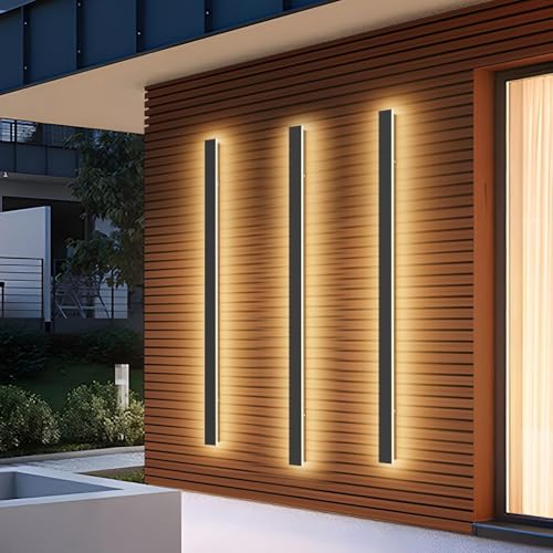 Appliques murales extérieures modernes LED luminaire étanche patio cour