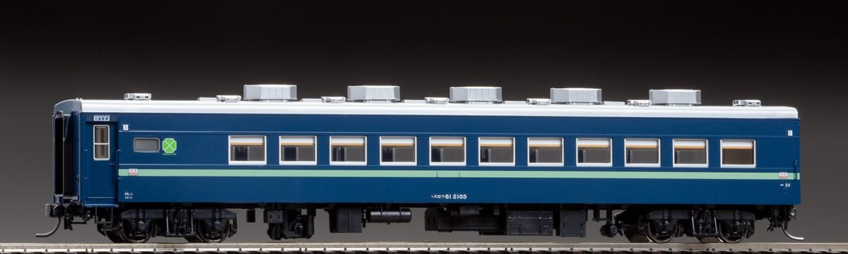 Amazon | TOMIX HOゲージ 国鉄 スロ81系 お座敷客車 緑帯 セット HO