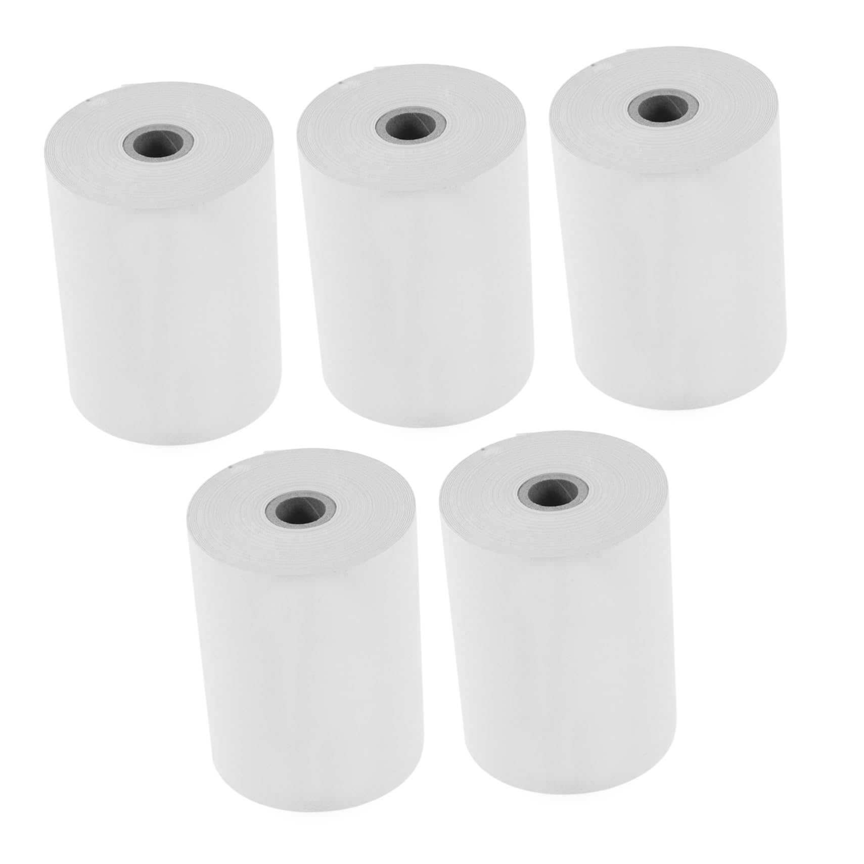 SEWACC Rmal Receipt Paper Rolls 5 Pack Paper for Thermal Printer Smooth Surface Easy to Print for Supermarket Restaurant