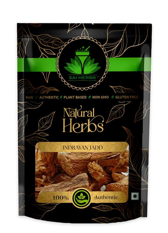 Buy SAI HERBS Indrayan Jadd Ayurvedic Raw Herb Indrain Jadd Ayurvedic