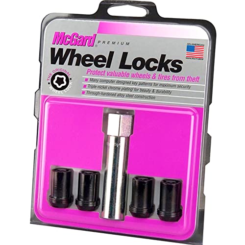 Tuercas antirrobo McGard 25354SU M12x1,25 base cónica en negro para llantas