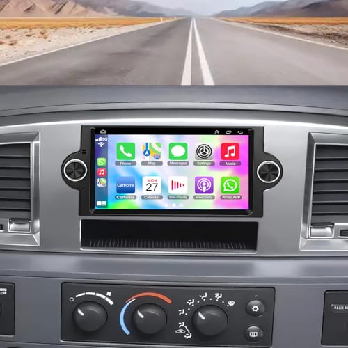 Android 13 Car Radio Stereo for Dodge Ram 2006 2007 2008, for Durango 2005 2006 2007 2008, 4GB RAM+32GB ROM Head Unit for Dodge, 6.8