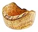 Olive Wood, Ciotola Rotonda per Insalata o Frutta, Naturale e con venature