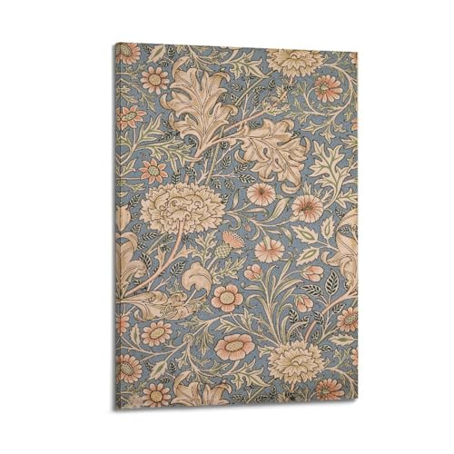 Poster William Morris Double Bough impression sur toile salon vintage 50x75