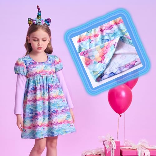 VIKITA Girls Dress & Socks LH5819+SF5010-3T4