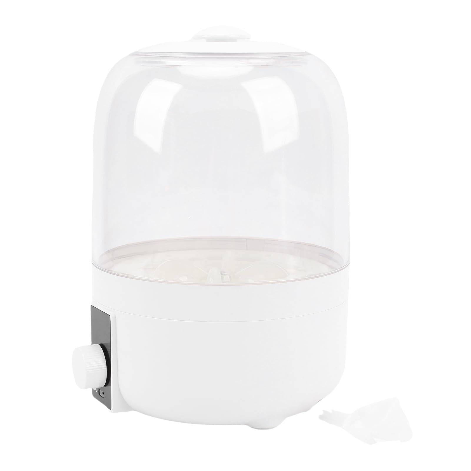 Luqeeg Portable Mini Washing Machine, Strong Dirt Removal Underwear Washer with Automatic Dewatering Blue Light Long Lasting Working for Dorms Apartments Rvs, Small &amp; Lightweight (White)