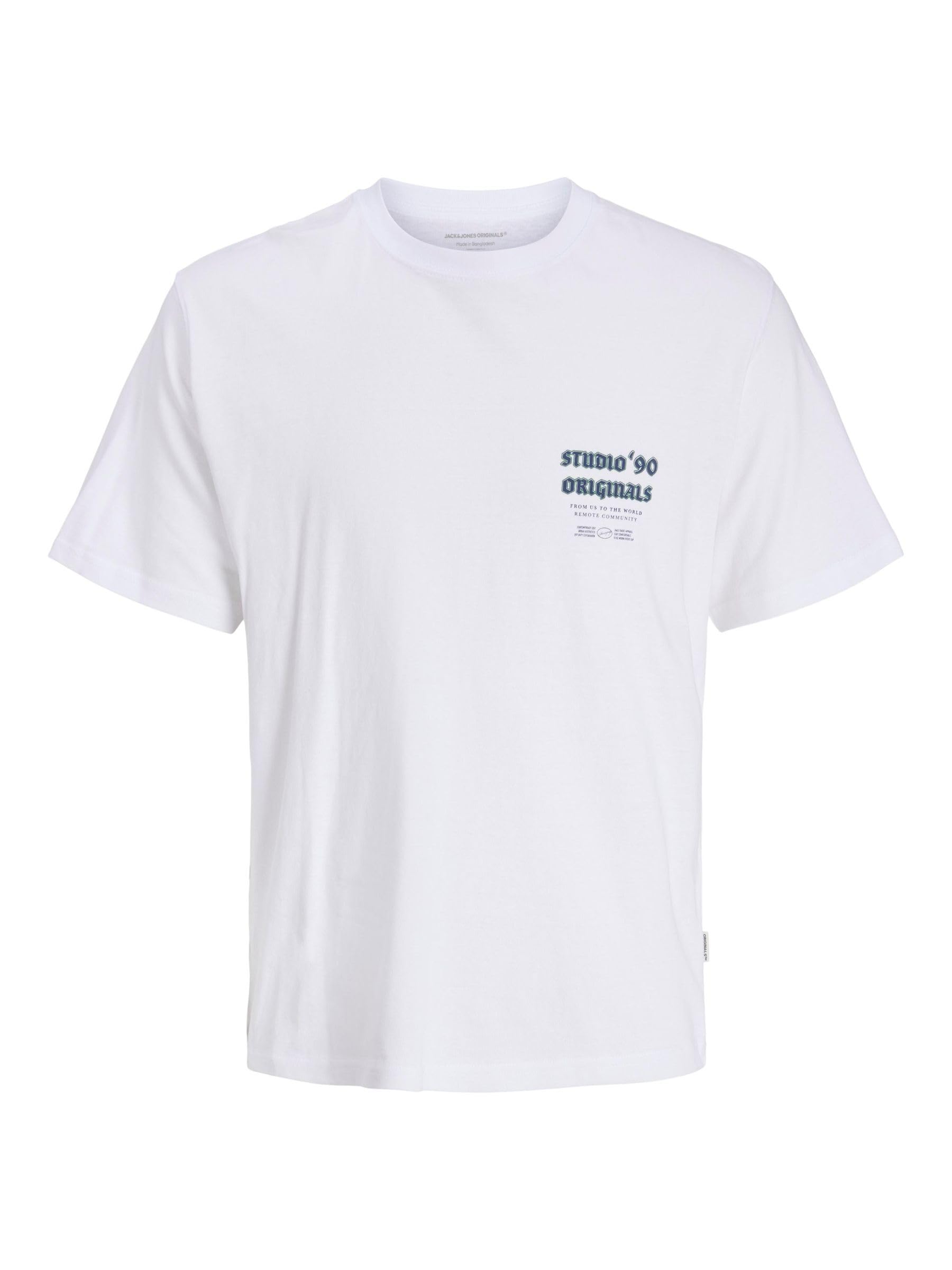 JACK & JONES Jormeadows Typo Tee Ss Crew Neck