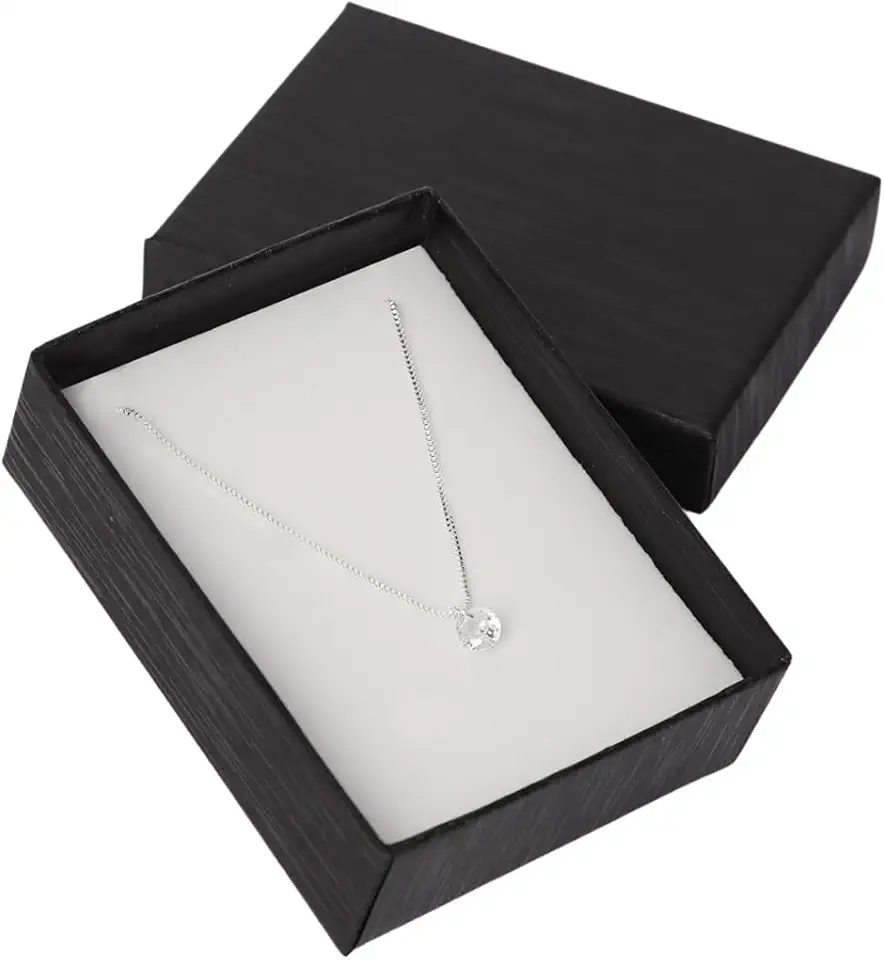 Colar Feminino Prata Ponto De Luz Presente 45cm Folheado