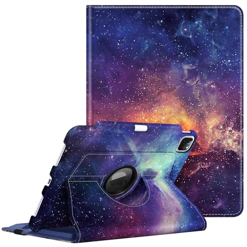 Coque iPad Pro 11 Pouces Fintie Rotative 360 avec Rangement Pencil pour Modèles 2022 à 2018