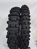 michelin ac 10 yamaha dt 125  Paar Zug steckdosenkoppler Reifen Michelin Cross AC 10 80/100 – 21 110/90 – 19