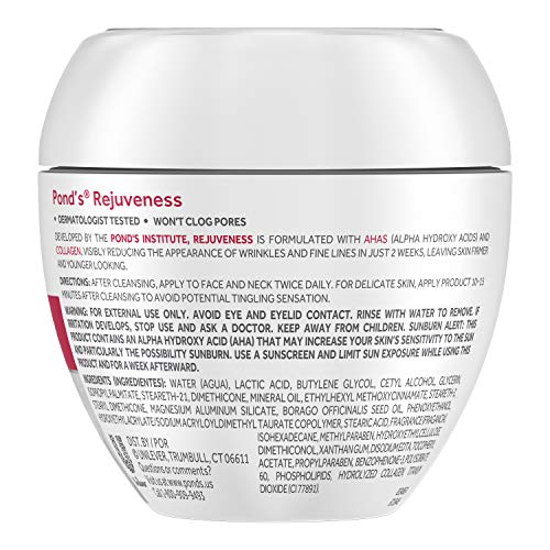 Pond's Rejuveness Anti-Wrinkle Cream Twin Pack, 7 Ounce (Pack of 2)
