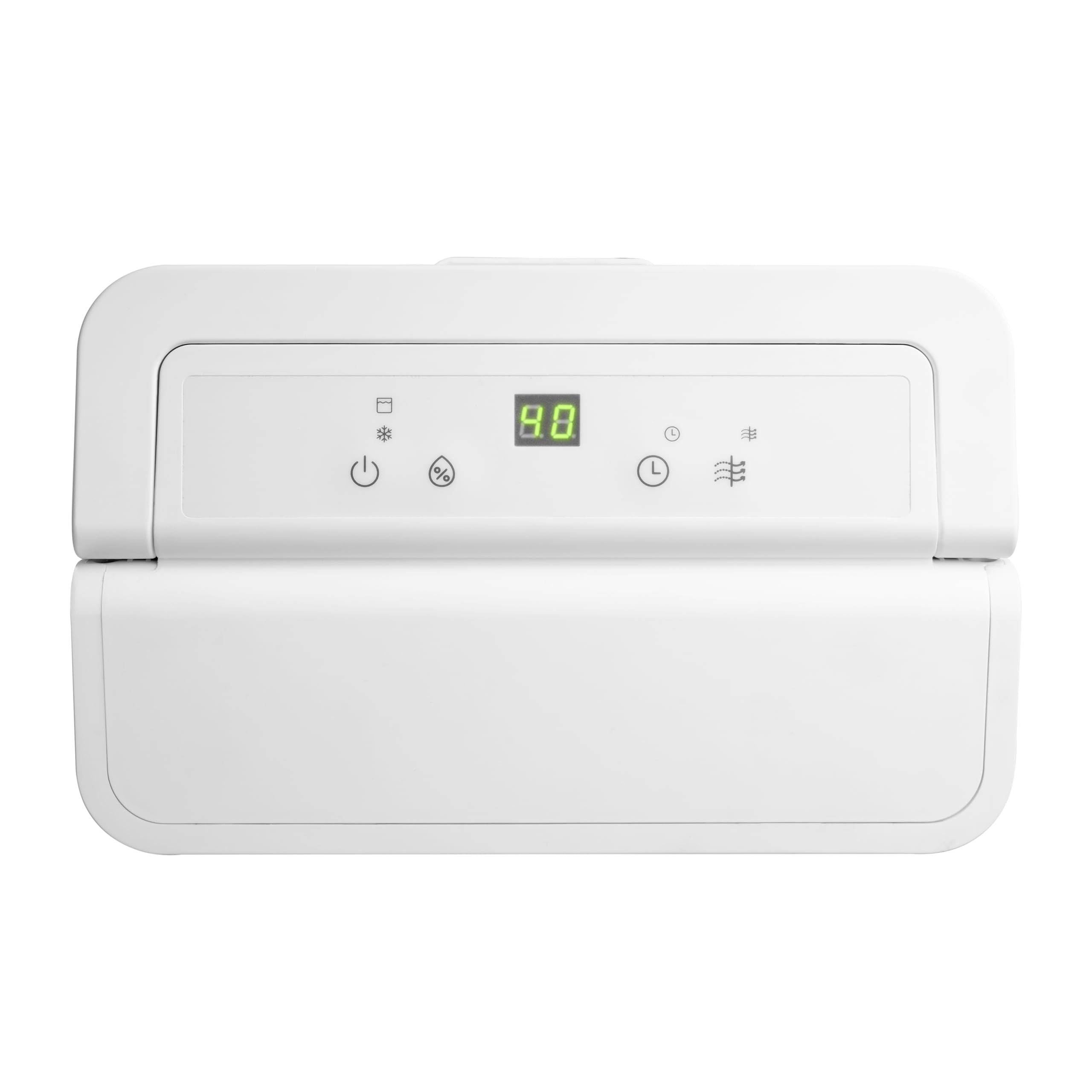 Orbegozo DH 1045 Deshumidificador 10 L/Día Área 40 m2 Silencioso 36 dB Gas Ecológico R290 Temporizador 24h Depósito 2.5L Filtro Lavable Ruedas y Asa Drenaje Continuo Consumo 215W