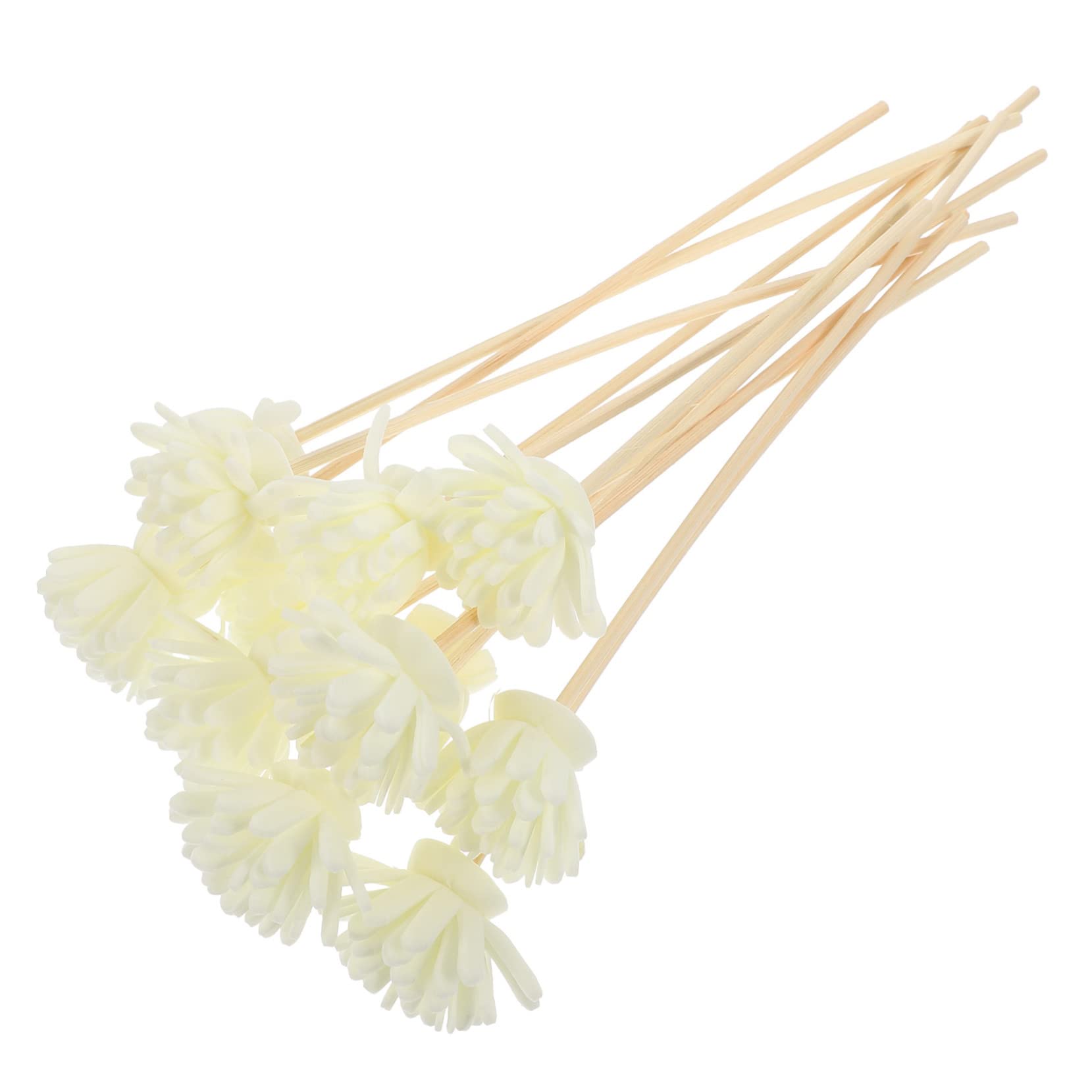 PRETYZOOM 144 STK Aromatherapie-Rattan Diffusorrohre austauschbare Diffusorblätter Parfüm Diffusor duftstäbchen künstliche blüten Hochzeits-Aromastäbchen Aromaflascheneinsätze Sticks ，