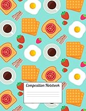 Breakfast Notebook: Breakfast Journal 120 Pages Gift Blank Lined - Breakfast Book For School For Writing Notes: Gift for Adults