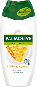 Palmolive Naturals Milk and Honey Shower Gel Cream, 250 ml