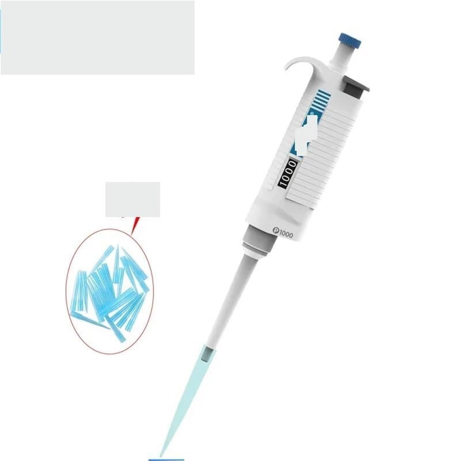 Pipetta elettronica, Pipetta, Pipette Regolabili A Volume Variabile Automatico A Canale Singolo Da Laboratorio,Dispositivo pipetta portatile(5-50ul)