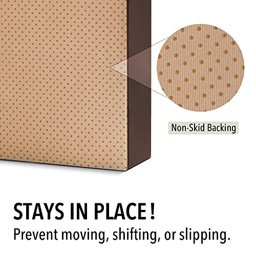 Tromlycs Extra Large Chair Seat Cushion For Recliner Velvet Pad Cushion For Elderly To Raise Seat Height 20 X 20 X 5 Inch Brown #TOP4