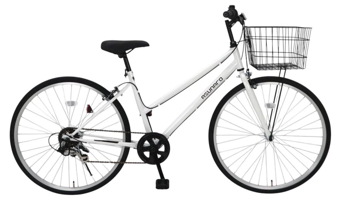 Amazon | 自転車 26インチ おしゃれ アスナロ AN-KV266-K シティ