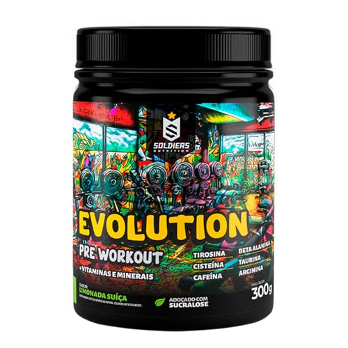 Pré-Treino Evolution Pré Workout 300g - Soldiers Nutrition (Limonada Suiça)