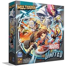 CMON Marvel United Multiverse Core Box - توسيع مستقل بمنمنمات مفصلة للغاية، لعبة لوحية تعاونية للأبطال الخارقين للأطفال والكبار، الأعمار 14+، 1-5 لاعبين، 45 دقيقة وقت اللعب، من صنع CMON