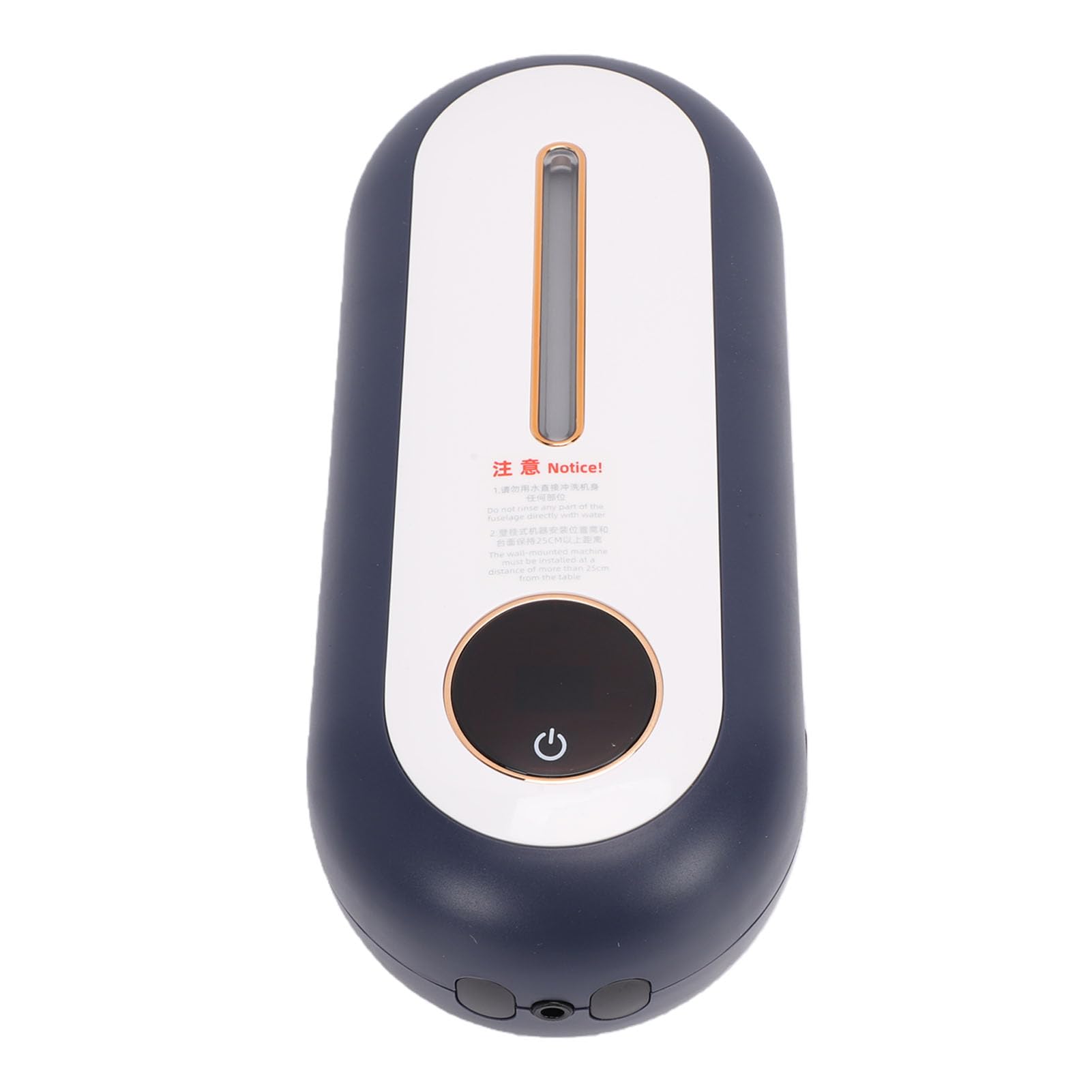 Duokon Dispenser Automatico di Sapone Liquido, Pompa con Sensore Touchless Ricaricabile Tramite USB ABS 350ml Montato a Parete per Bagno, Hotel, Uso a Mani Libere a Infrarossi per Ufficio Domestico