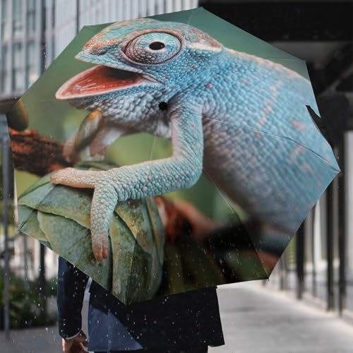 Parapluie pliable caméléon coupe-vent et imperméable haute densité