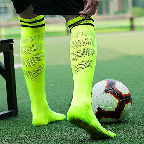 Legou mannen kind hoge buis voetbal sokken mannen verdikte handdoek bodem lange buis sport sokken kinderen knie sokken - Afbeelding 8