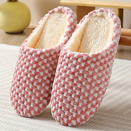 Slippers For Women Indoor Womens Soft Plush Memory Foam Scuff Slipper Warm Fuzzy Fluffy Bedroom Slides Ladies Faux Fur Slip On House Shoes Soft Comfy Memory Foam Non-slip2