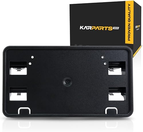 Soporte de placa de matrícula para Ford F-150 2018-2020 Delantero Motor de 3.3Lmotor de 5.0 L Reemplazo para FO1068180 JL3Z17A385AA