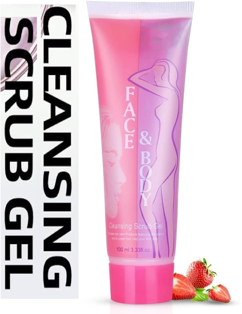 Best Gel Skin Glow Face & Body Cleansing Scrub Gel | Face & Body Scrub-image-13