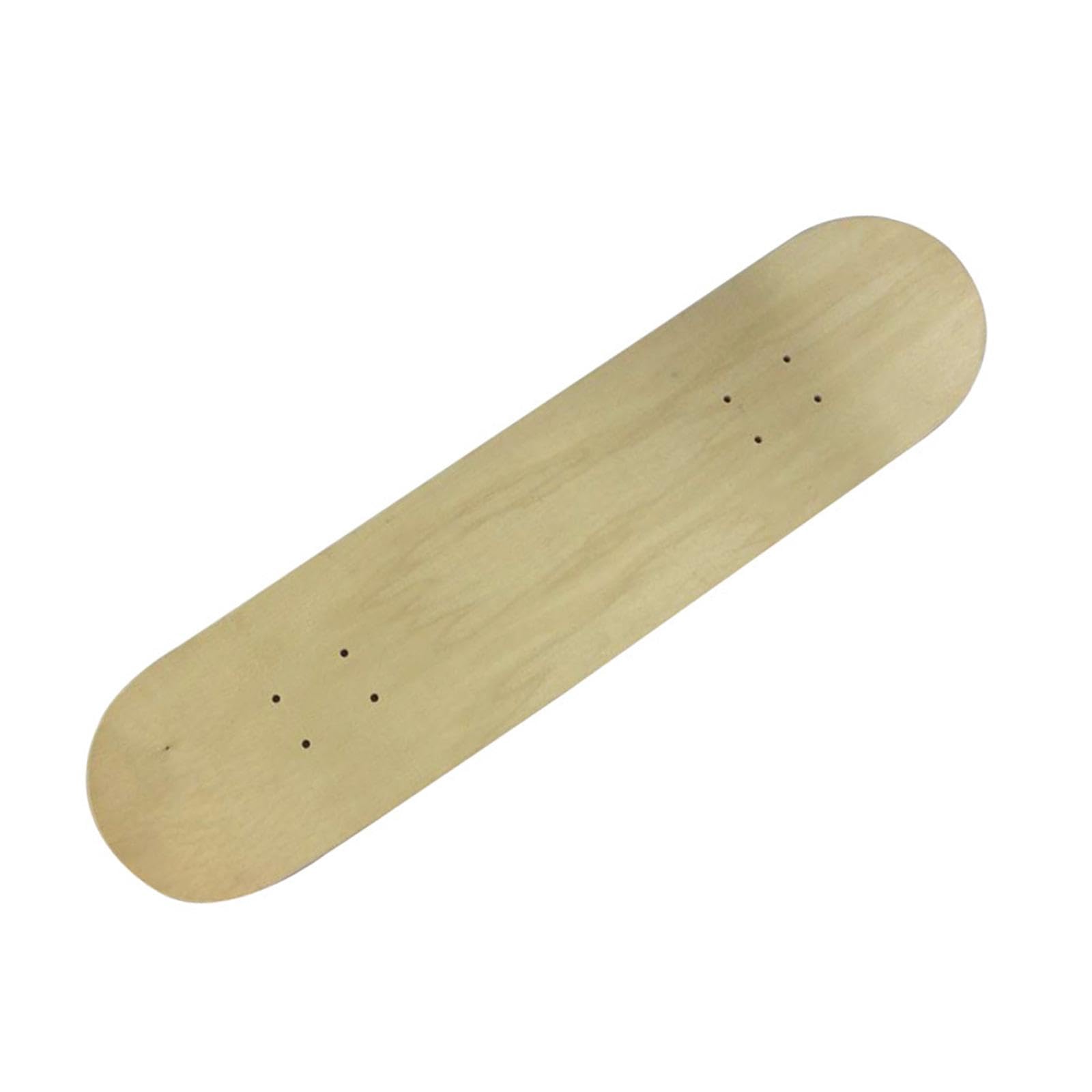 Générique Planche de Skateboard Vierge à Faire Soi-même pour Enfants, Remplacement de Planche à roulettes en Bois pour Table Basse, Décoration Murale D'entr