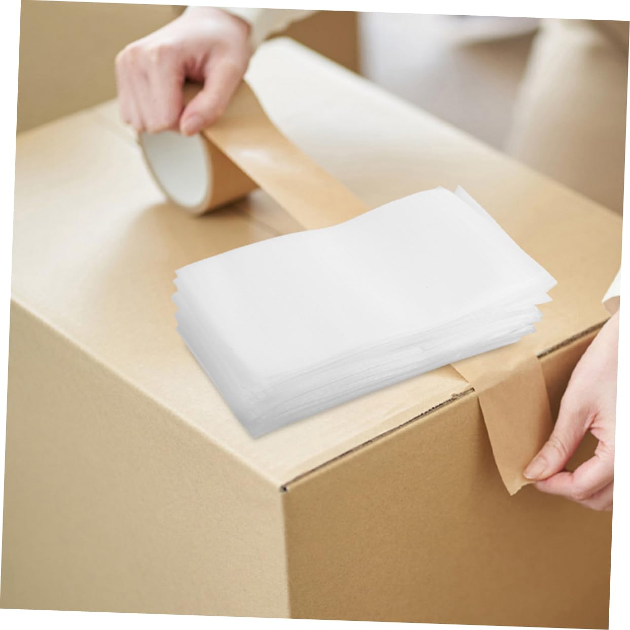 Buste in Schiuma Epe Bianche 1000 Pezzi per Spedizioni e Imballo | Design Leggero, Ammortizzazione, per Ceramiche e Mug Durante Traslochi e Invii Voluminosi