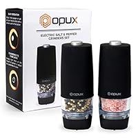Algopix Similar Product 6 - OPUX Premium Battery Operated Salt and