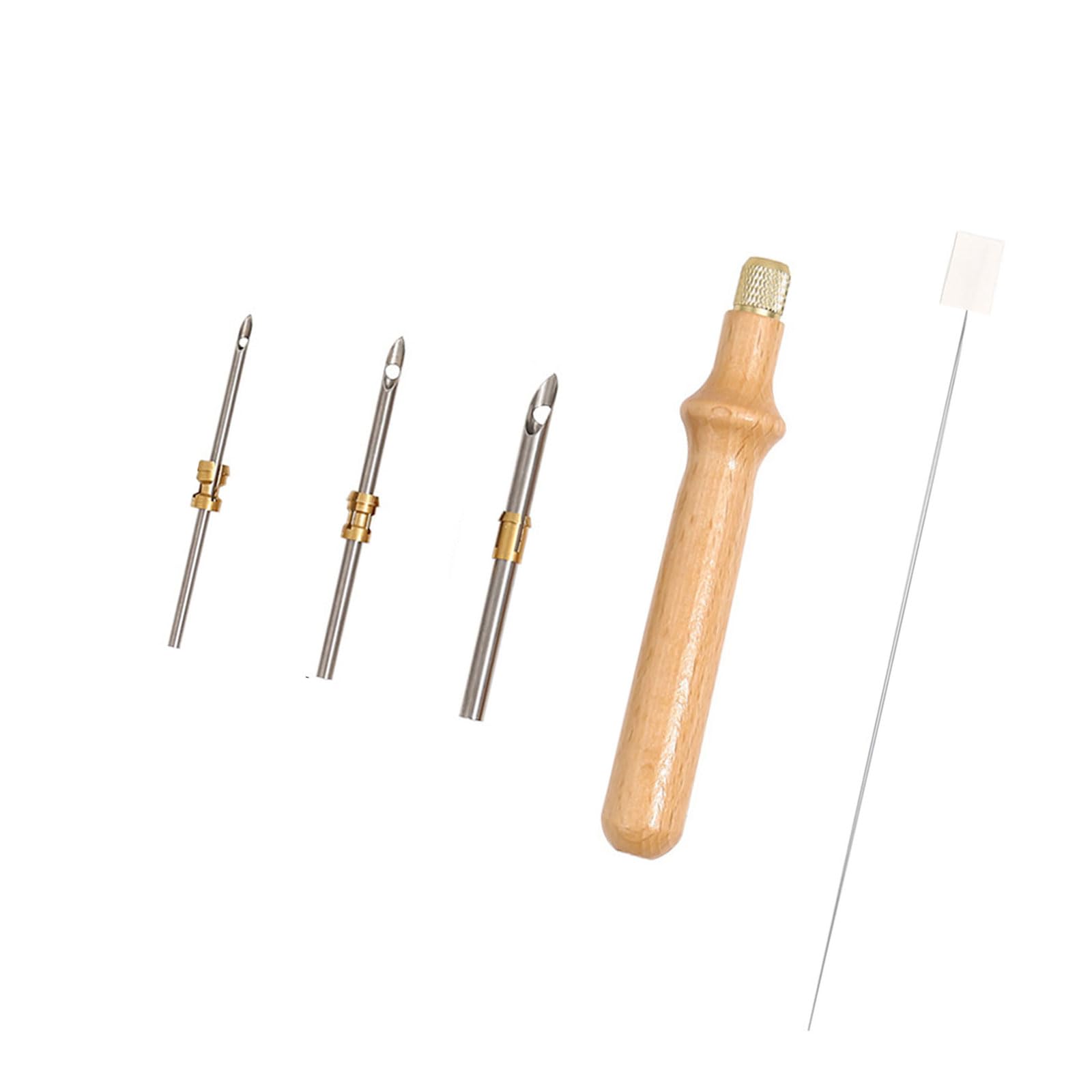 Xjdzineq Punched Needle Tool Set Embroidery Pen Adjustable Easy to Use Set