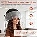 1875W Ionic Standing Hair Dryer, Professional Salon Bonnet Dryer on Wheels, Adjustable Hood & Height, 3 Heat Settings, Quick Shut-Off Rolling Hair Steamer Machine for Deep Conditioning & Styling, Gray